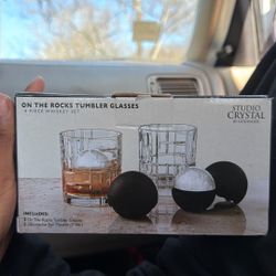 4 Piece Whisky Set New 