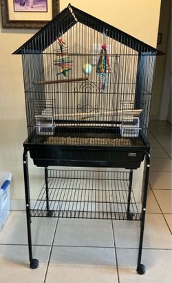 Large indoor bird cage