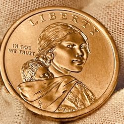 $1 2014 Sacagawea Collectable Coin USA 