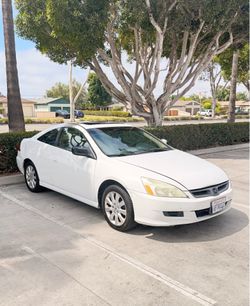 2007 Honda Accord EX Coupe V6 – Clean Title – Runs & Drives – $2,500 OBO
