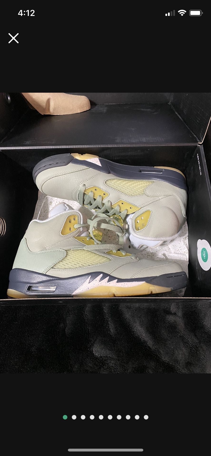 🔥🔥🔥 Jordan 5 Jade 5 Brand New Out The box 📦 🔥🔥