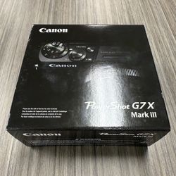 Canon G7X Mark III Silver