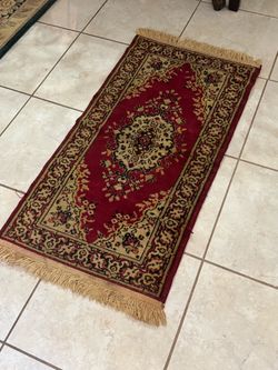 Vintage Turkish Rug 50”x24”