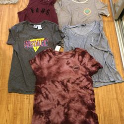 5 Jr Girls Tshirts Size L