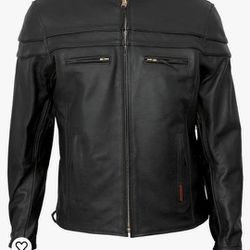 Leather Jacket Size 3x