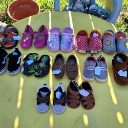 Kids Shoes Sizes & $ On Pic