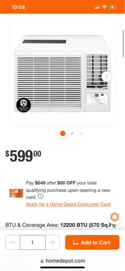 Brand new window air conditioner