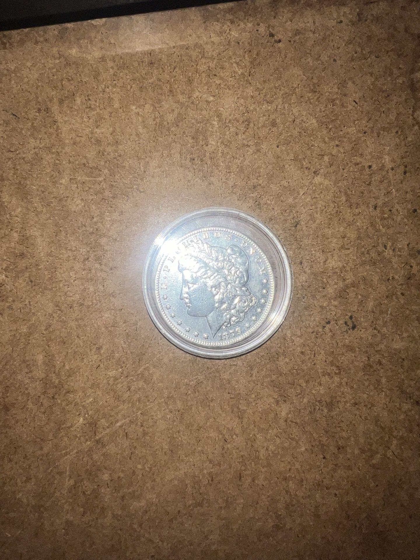 Uncirculated Silver Morgan Dollar 1879