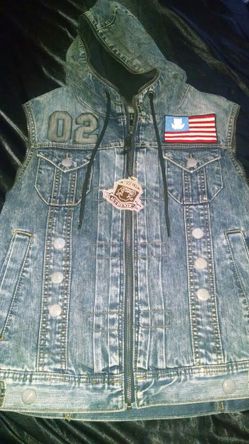 Entree denim vest