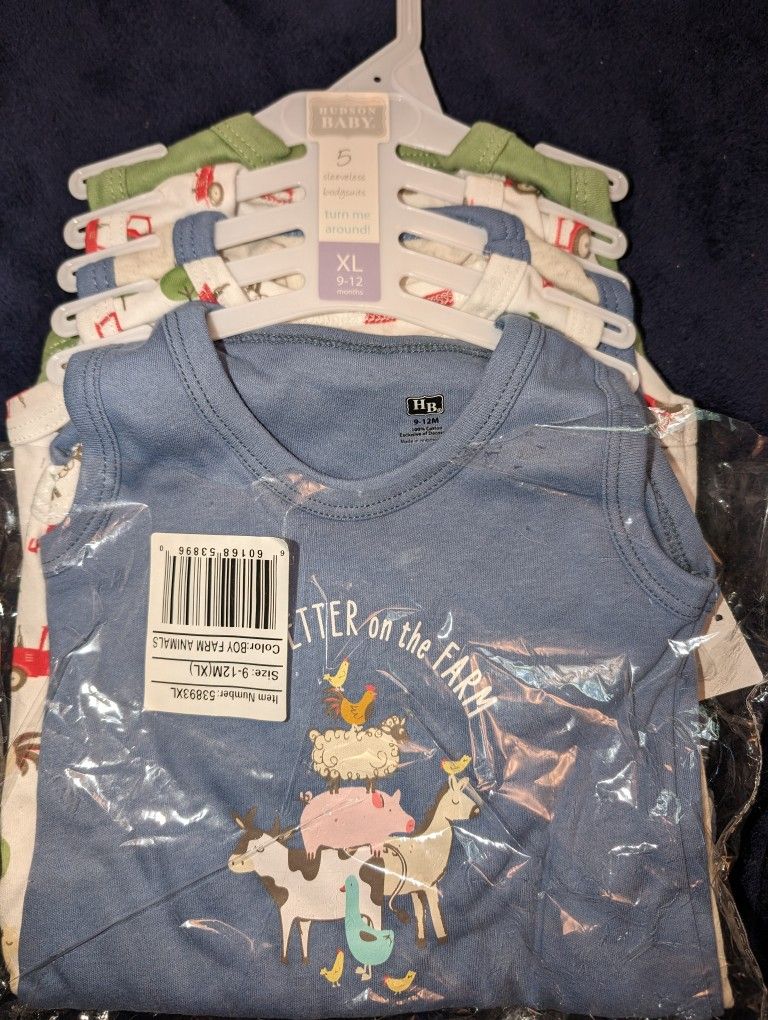 5 Pack Baby Clothes
