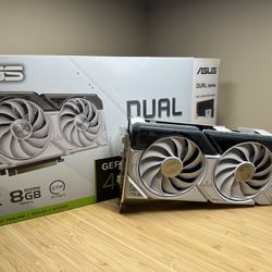 ASUS RTX 4060 8gb White Edition – Like New