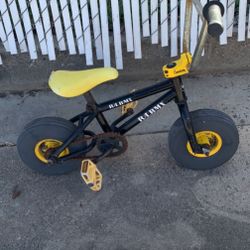 Miniature BMX Bike