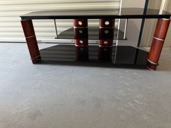 Glass TV Stand