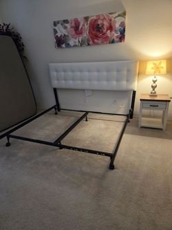 Free King headboard and frame