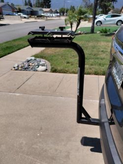 Hitch Mounted Bike Carrier Rack