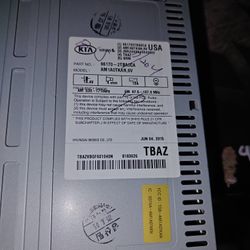 2015 Kia Optima Radio OEM