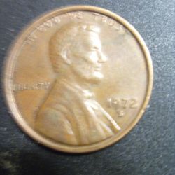 1972 S Lincoln Cent