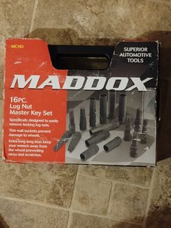 Lug nut Key Set