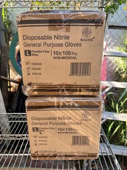 Gauke disposable general purpose gloves large