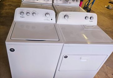 Whirlpool washer and dryer set