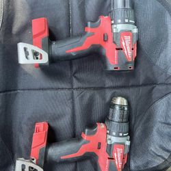 Slightly Used Milwaukee Drills