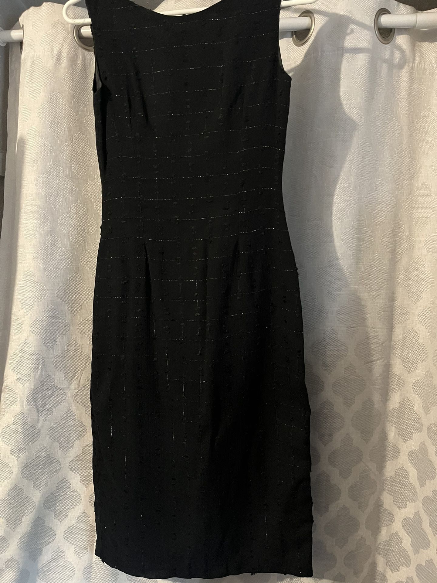 One Of A Kind Dress , Black Print Material