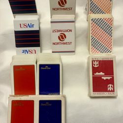 Vintage Airline and Cruise Playing Cards $10EACH