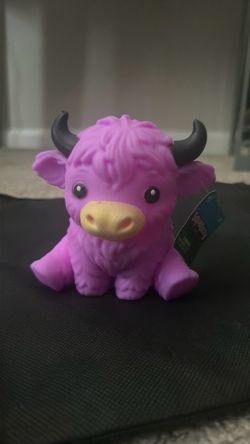 Squishable Purple Highland Cow Plush Toy