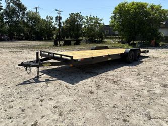 New 7x26TA Car Hauler 5200lb Axles