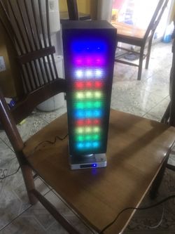 Tower Bluetooth with Radio and input or aux!!!