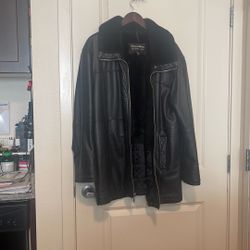 Wilson  Nice   Lather  Jacket   