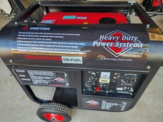 Tri-fuel Generator - Brand New