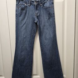BANANA REPUBLIC Women's Low-rise Boot-leg Jeans Size 6R