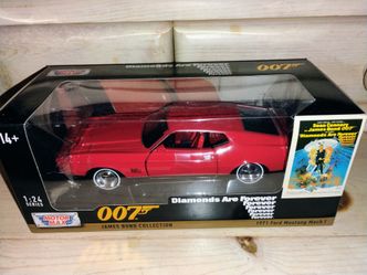 1:24 Diecast James Bond 007 Ford Mustang "Diamond's Are Forever" Diecast Car
