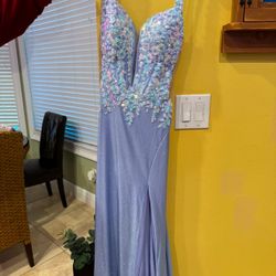 Periwinkle Prom Dress