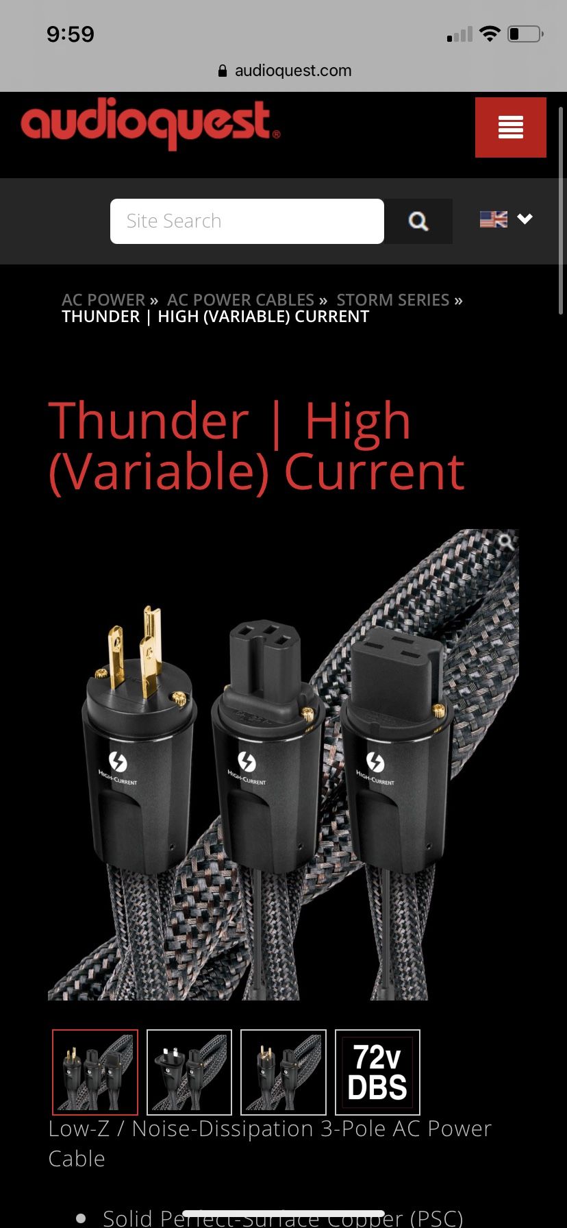 Audioquest Thunder