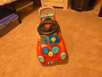 Radio flyer ride on push toy