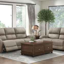 Reclining Sofa And Loveseat 