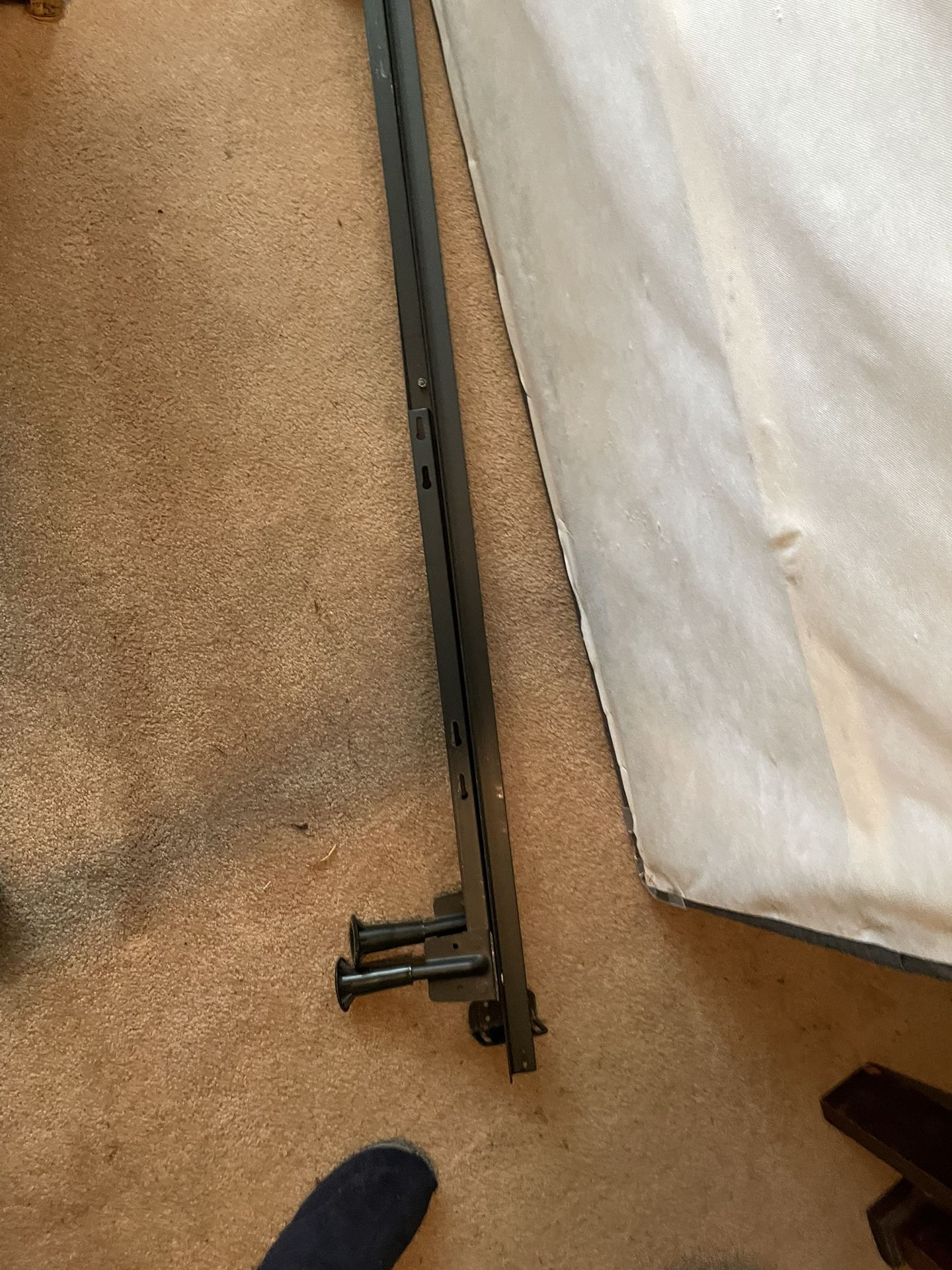 Full Bed With Frame And Backboard Wood
