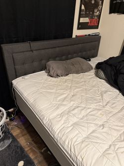 King Size Bed Fram And Headboard
