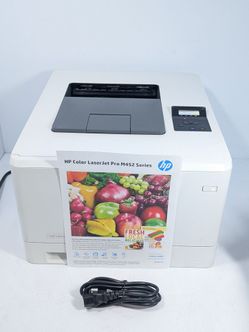 HP Color LaserJet Pro M452nw Wifi Laser Printer Page Count 25522 No Toner