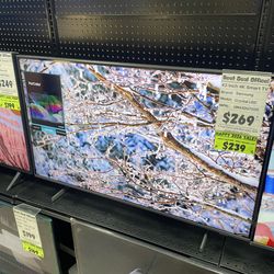 Samsung 43 Inch 4K Smart TV With HDR Includes Store warranty And Financing Available! 