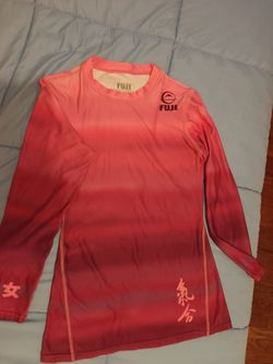 Fuji Long Sleeve Rashguard Pink Ombre
