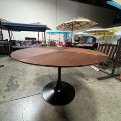 Brand New 47” Round Wooden Dining Table