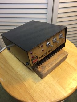 Radio amplifier.