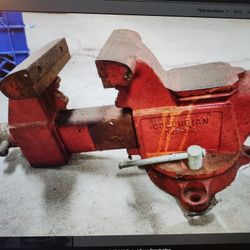 COLUMBIAN D45-M4 SWIVEL BASE BENCH VISE 