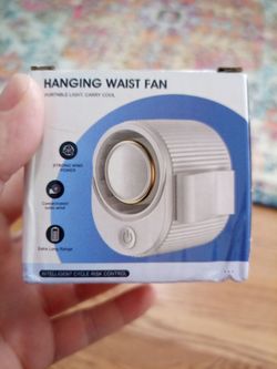 Portable waist fan