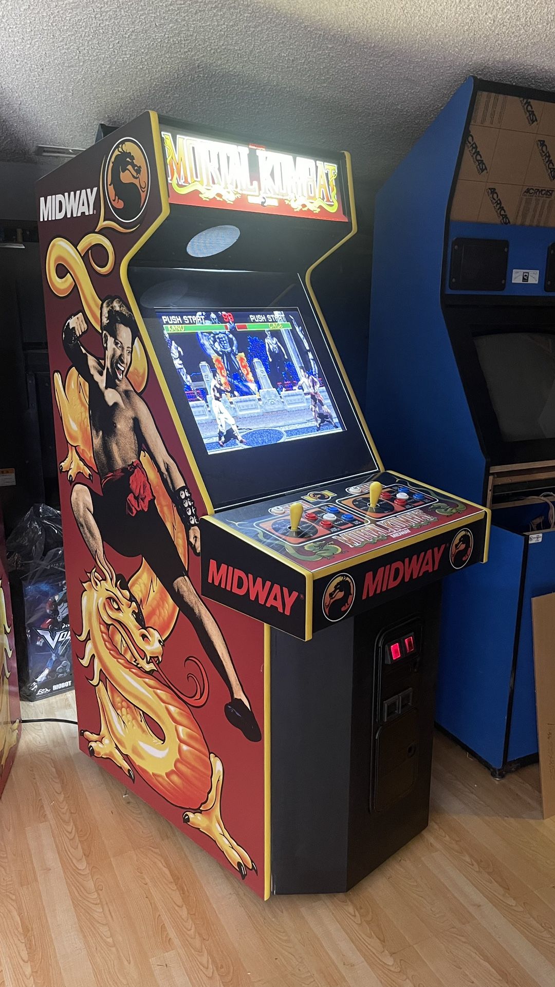 Fully Restored And Upgraded - Mortal Kombat 1992 Arcade Game