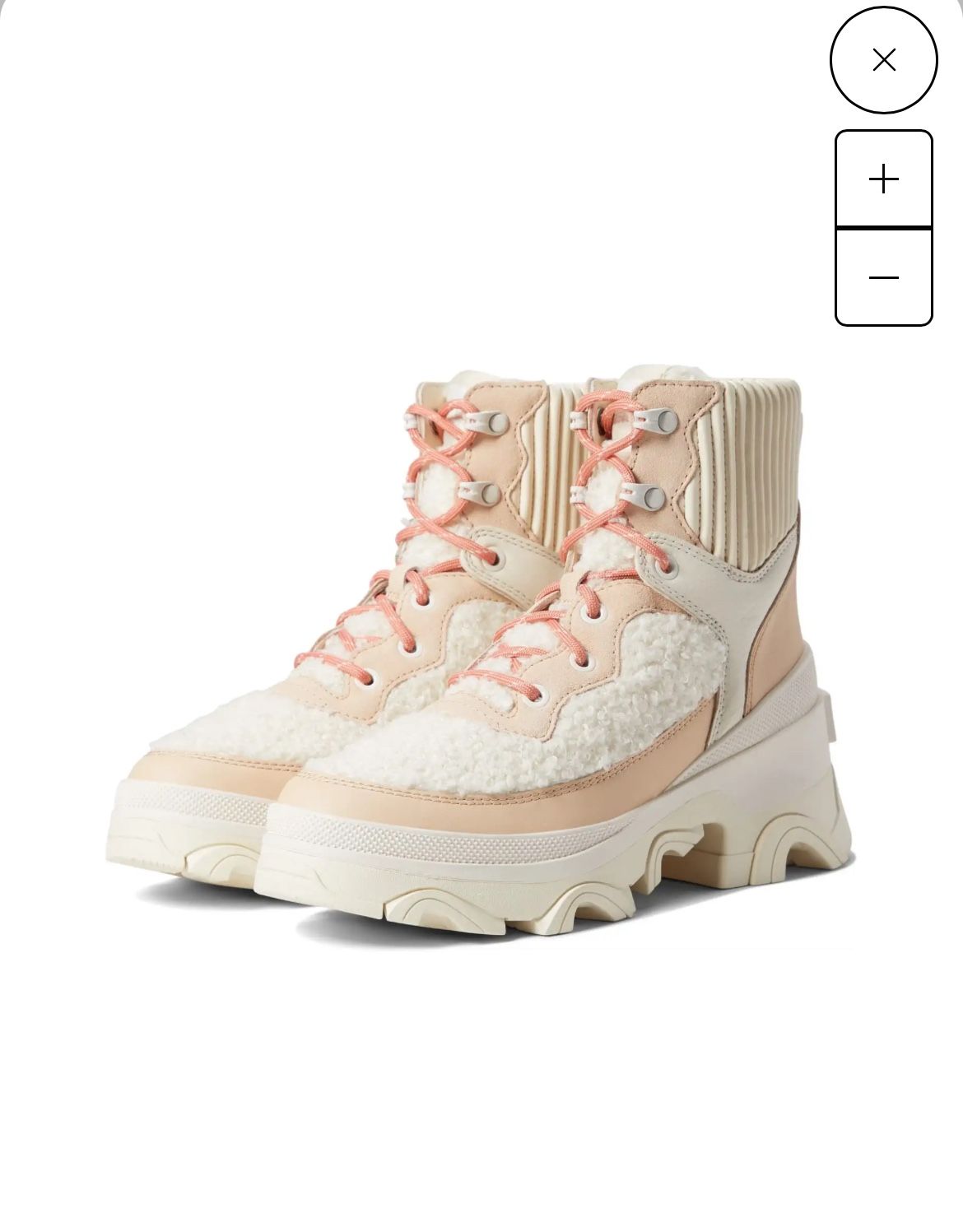 ✨NWT✨ Sorel Brex™ Lace Up Sherpa Boot - Size 9