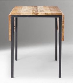 West Elm (New) Box Frame Drop Leaf Extendable Table
